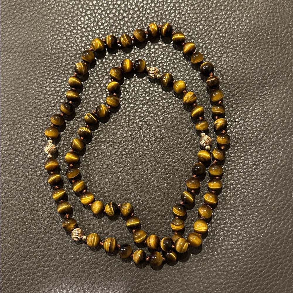 Vintage Tiger’s Eye Necklace